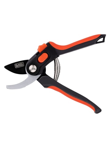 Black & Decker Tuinschaar zwart/oranje