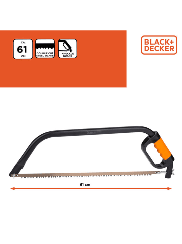 Black & Decker Piła w kolorze czarnym