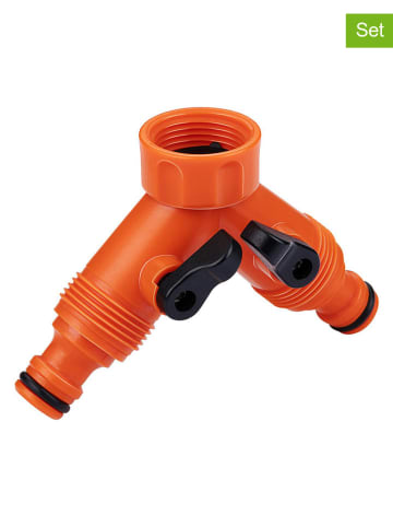 Black & Decker 2er-Set: Spritzwasseranschlüsse in Orange