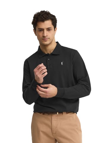 Polo Club Poloshirt in Schwarz