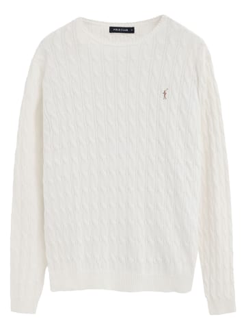 Polo Club Sweter w kolorze białym