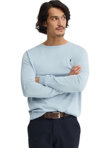 Polo Club Sweter w kolorze błękitnym
