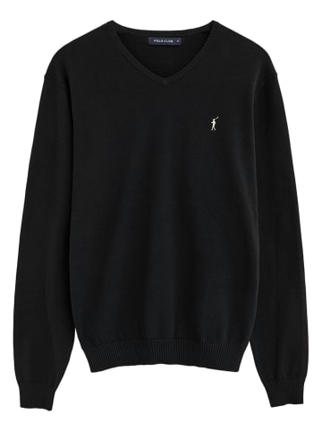 Polo Club Pullover in Schwarz