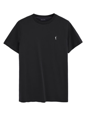 Polo Club Shirt in Schwarz