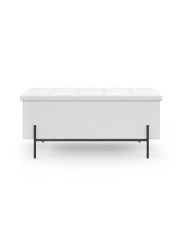 IDOMYA Essentials Opbergbank wit - (B)100 x (H)45 x (D)37 cm