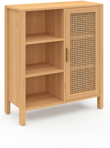 IDOMYA Essentials Sideboard "Eve" lichtbruin - (B)70 x (H)81 x (D)30 cm