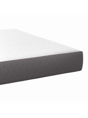 IDOMYA Essentials Schuimstoffen matras wit/grijs - (L)200 x (B)160 x (H)16 cm