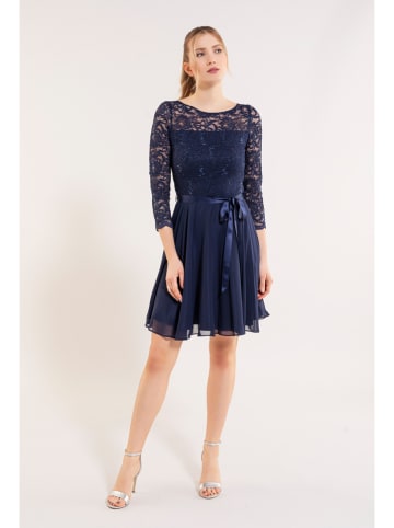 SWING Kleid in Dunkelblau