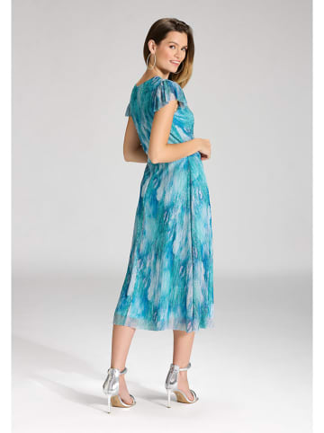 SWING Kleid in Türkis/ Blau
