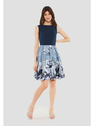 SWING Jurk donkerblauw/lichtblauw