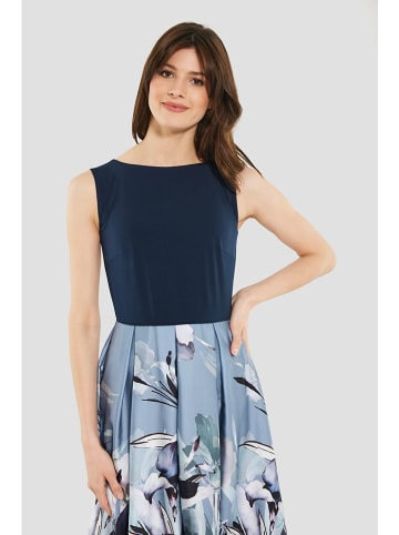 SWING Jurk donkerblauw/lichtblauw