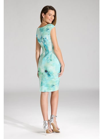 SWING Kleid in Türkis