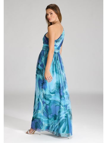 SWING Kleid in Türkis/ Blau