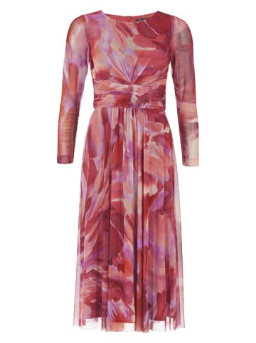 SWING Kleid in Rot/ Rosa