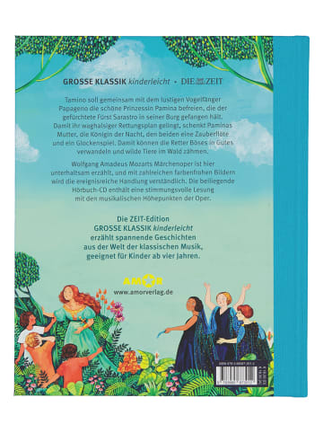 Amor Verlag Vorlesebuch mit CD "Die Zauberflöte. Eine märchenhafte Oper."