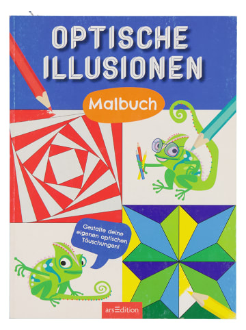 ars edition Malbuch "Optische Illusionen"