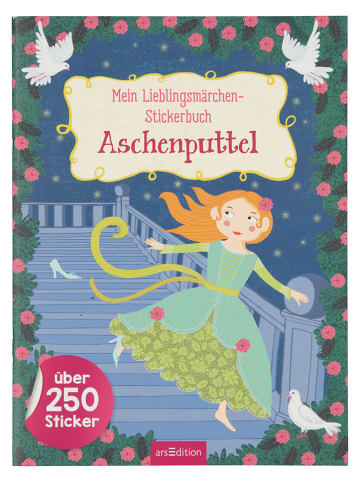 ars edition Stickerheft "Mein Lieblingsmärchen-Stickerbuch - Aschenputtel"