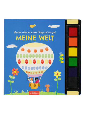 ars edition Malbuch "Meine allerersten Fingerstempel - Meine Welt"