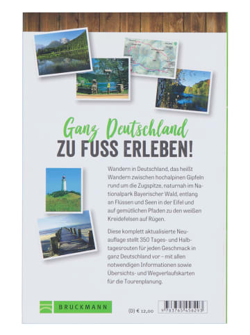Bruckmann Wanderbuch "Deutschland: 350 Touren zwischen Rügen und Zugspitze"