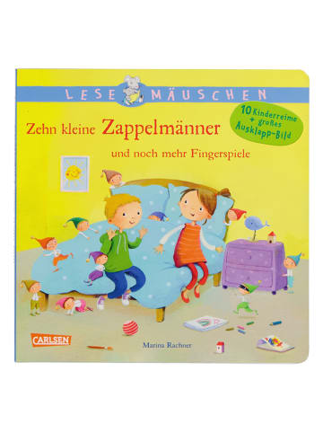 Carlsen Bilderbuch "Lesemäuschen: Zehn kleine Zappelmänner und noch mehr Fingerspiele"