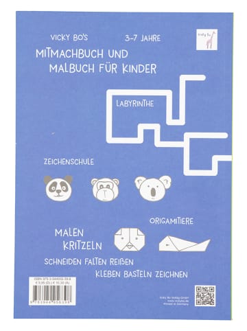 Vicky Bo Kreativbuch "Mitmachbuch und Malbuch"