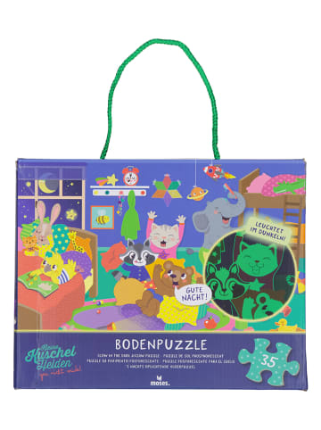moses. Bodenpuzzle "Kleine Kuschelhelden - Gute Nacht" - ab 4 Jahren