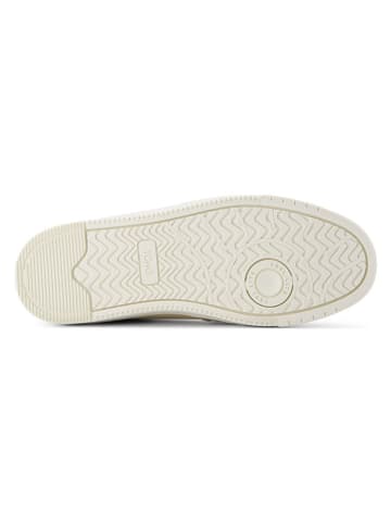 TOMS Skórzane sneakersy w kolorze beżowym