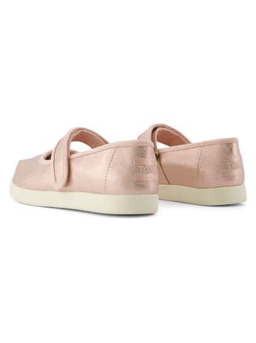 TOMS Spangenballerinas in Rosa