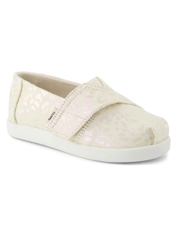 TOMS Slipper in Creme