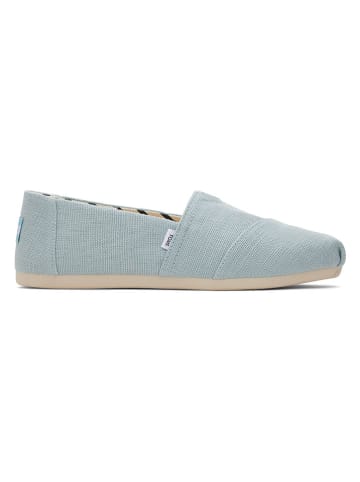 TOMS Espadryle w kolorze turkusowym