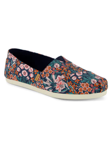 TOMS Slippersy ze wzorem