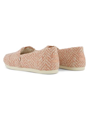 TOMS Slippersy w kolorze jasnoróżowym