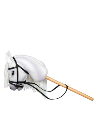 ASTRUP Steckenpferd "Sigrid" in Weiß - ab 3 Jahren