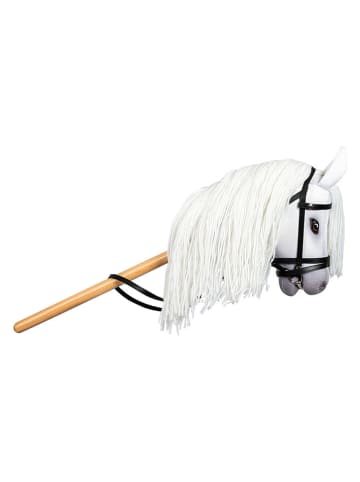 ASTRUP Steckenpferd "Sigrid" in Weiß - ab 3 Jahren