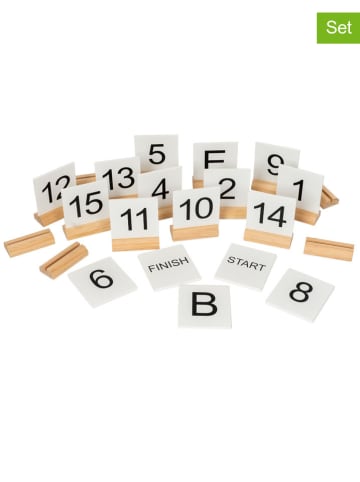 ASTRUP Spring- und Dressurmarkierungen-Set in Weiß - ab 3 Jahren