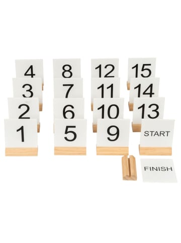 ASTRUP Spring- und Dressurmarkierungen-Set in Weiß - ab 3 Jahren