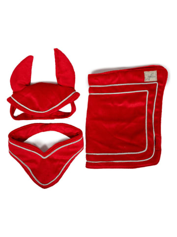 ASTRUP Zubehör-Set für Steckenpferde in Rot - ab 3 Jahren