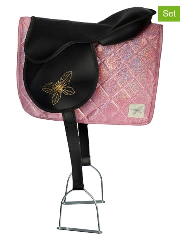 ASTRUP Zubehör-Set für Steckenpferde in Rosa - ab 3 Jahren