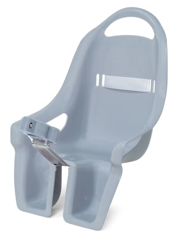 MAMAMEMO Fotelik rowerowy w kolorze szarym dla lalek - 3+