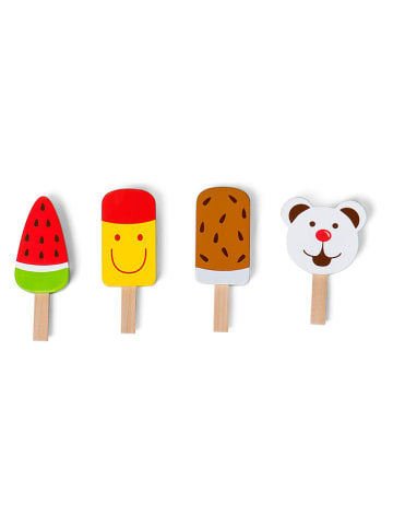 MAMAMEMO Zestaw akcesoriów "Ice-Mix" w różnych kolorach do zabawy w sklep - 12 m+