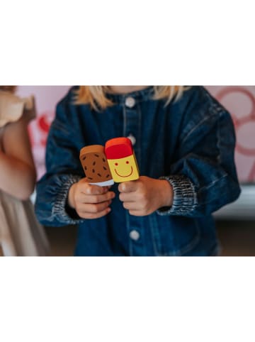 MAMAMEMO Zestaw akcesoriów "Ice-Mix" w różnych kolorach do zabawy w sklep - 12 m+