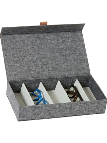 STORE IT Pudełko w kolorze antracytowym na okulary - 30 x 6 x 17 cm
