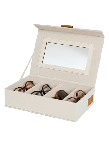 STORE IT Brillenbox in Beige - (B)24 x (H)6 x (T)16 cm 