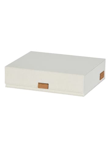 STORE IT Aufbewahrungsbox ''Premium'' in Creme - (B)32 x (H)10,5 x (T)22 cm
