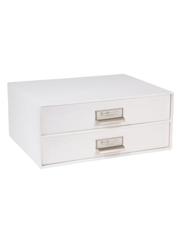 BigsoBox Schubladenbox "Birger" in Weiß - DIN A4