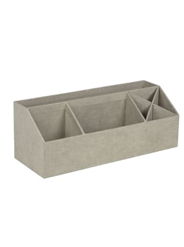 BigsoBox Schreibtisch-Organizer "Elisa" in Beige - (B)33 x (H)12,5 x (T)12,5 cm