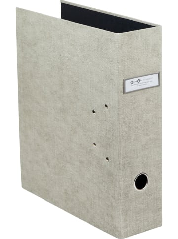 BigsoBox Ringordner "Archie" in Beige - DIN A4