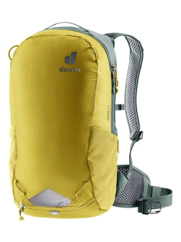 Deuter Fietsrugzak "Race 12" geel - (B)24 x (H)44 x (D)15 cm