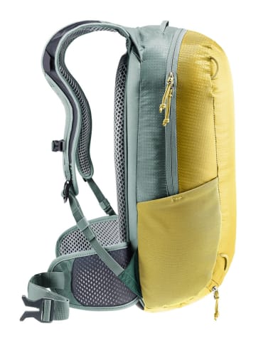 Deuter Fahrradrucksack "Race 12" in Gelb - (B)24 x (H)44 x (T)15 cm