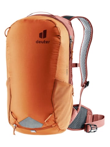 Deuter Plecak rowerowy "Race 12" w kolorze pomarańczowym - 24 x 44 x 15 cm